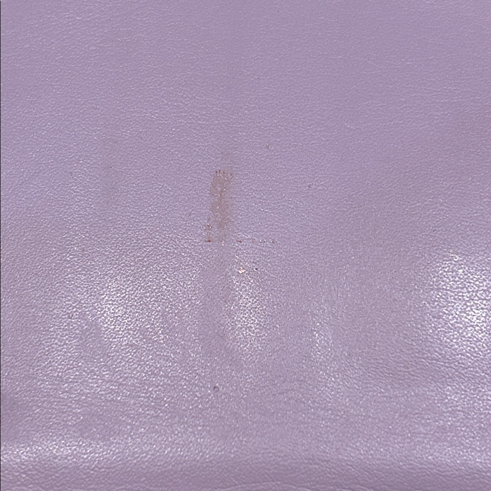 Vintage Coach Turnlock Signature Wallet Bifold Tan Lilac Purple - Picture 10 of 16